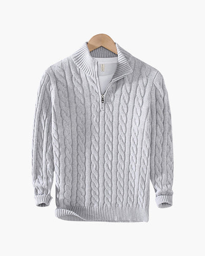 Diego™ | Suéter Half Zip de Algodón Premium para Estilo y Comodidad