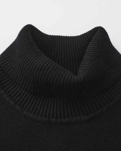 Mateo™ | Jersey de Cuello Alto de Lana Merino para Sofisticación Atemporal
