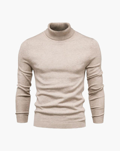 Mateo™ | Jersey de Cuello Alto de Lana Merino para Sofisticación Atemporal