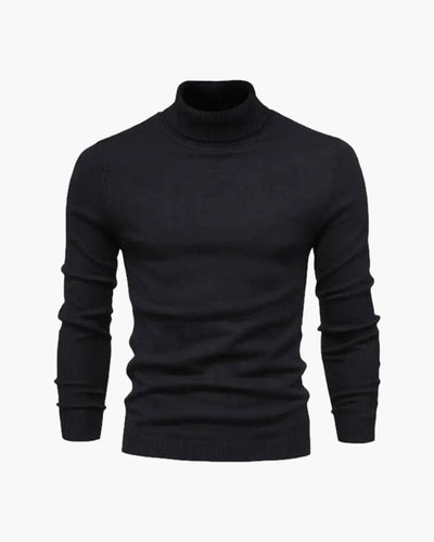 Mateo™ | Jersey de Cuello Alto de Lana Merino para Sofisticación Atemporal