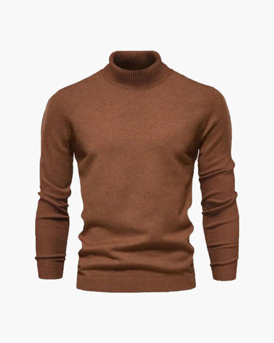 Mateo™ | Jersey de Cuello Alto de Lana Merino para Sofisticación Atemporal
