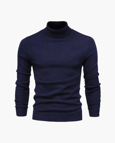 Mateo™ | Jersey de Cuello Alto de Lana Merino para Sofisticación Atemporal