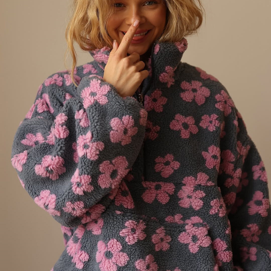 Mirella™ | Sudadera de Felpa con Estilo Floral Boho