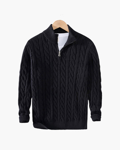 Diego™ | Suéter Half Zip de Algodón Premium para Estilo y Comodidad