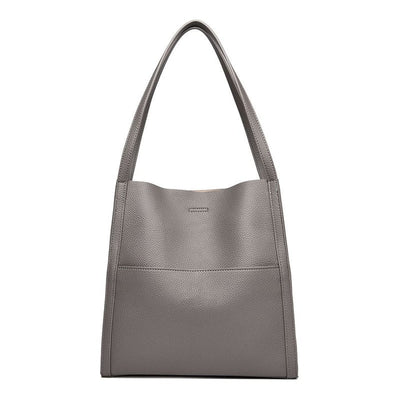 Amaranta™ | Bolso de Hombro Elegante Hecho a Mano en Cuero Natural