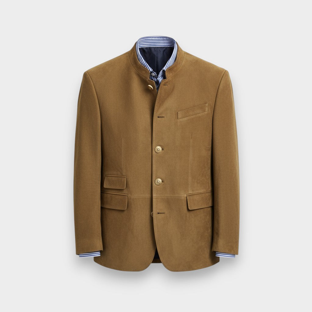 Martín™ | Chaqueta de Ante para un Estilo Sofisticado y Atemporal
