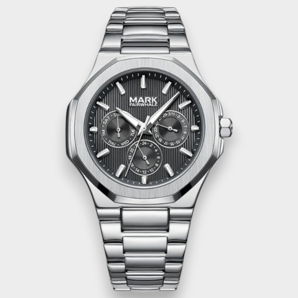 Damián™ | Reloj de Acero Inoxidable Impermeable