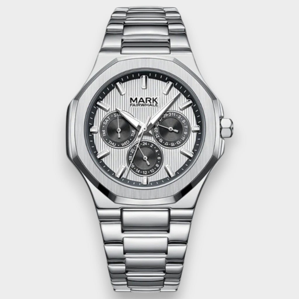 Damián™ | Reloj de Acero Inoxidable Impermeable