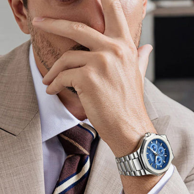 Damián™ | Reloj de Acero Inoxidable Impermeable