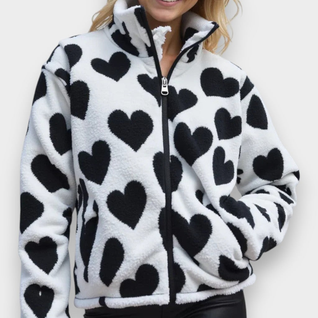 Daniela™ | Chaqueta Reversible con Diseño de Corazones para Estilo y Comodidad Diaria