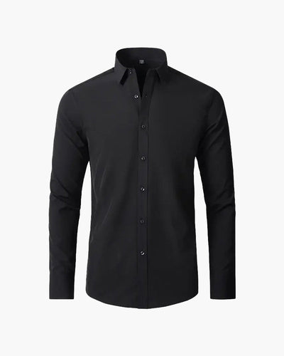 Andrés™ | Camisa de Manga Larga de Algodón Premium para Elegancia Clásica