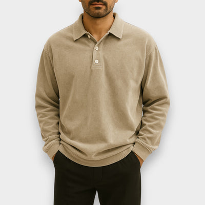Héctor™ | Camisa Vintage de Manga Larga para Estilo Atemporal