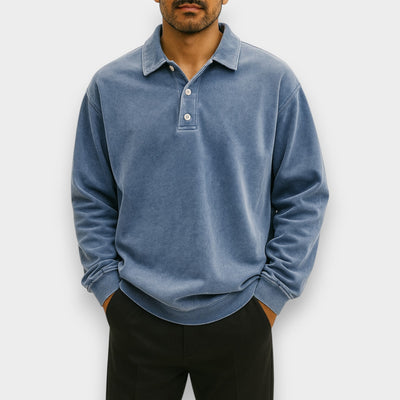 Héctor™ | Camisa Vintage de Manga Larga para Estilo Atemporal