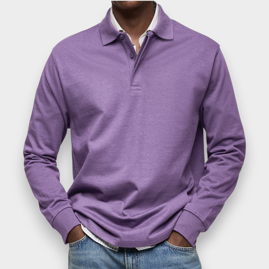 Ignacio™ | Polo de Lujo de Manga Larga