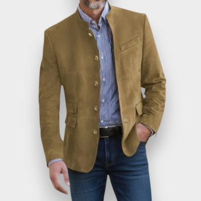 Martín™ | Chaqueta de Ante para un Estilo Sofisticado y Atemporal