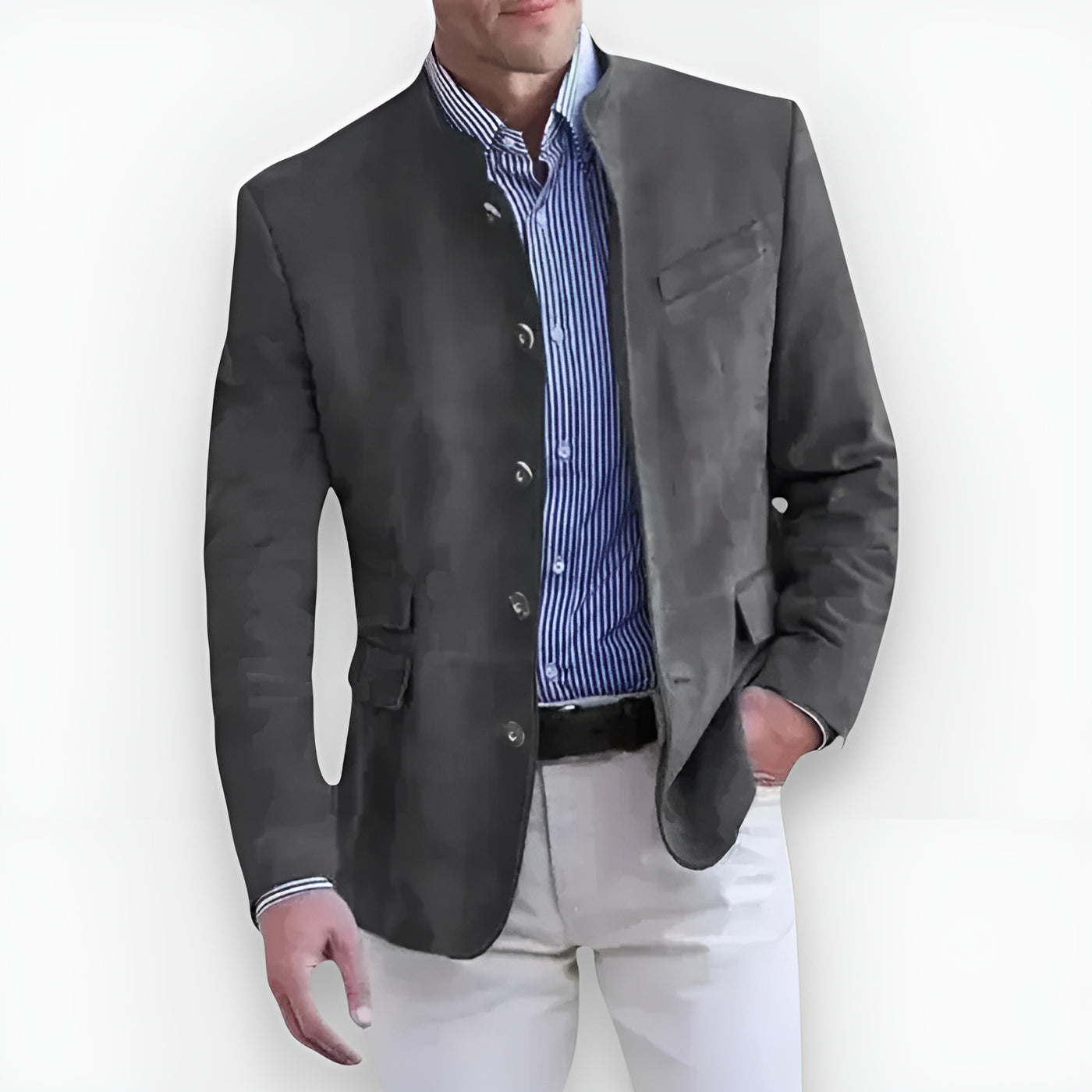 Martín™ | Chaqueta de Ante para un Estilo Sofisticado y Atemporal