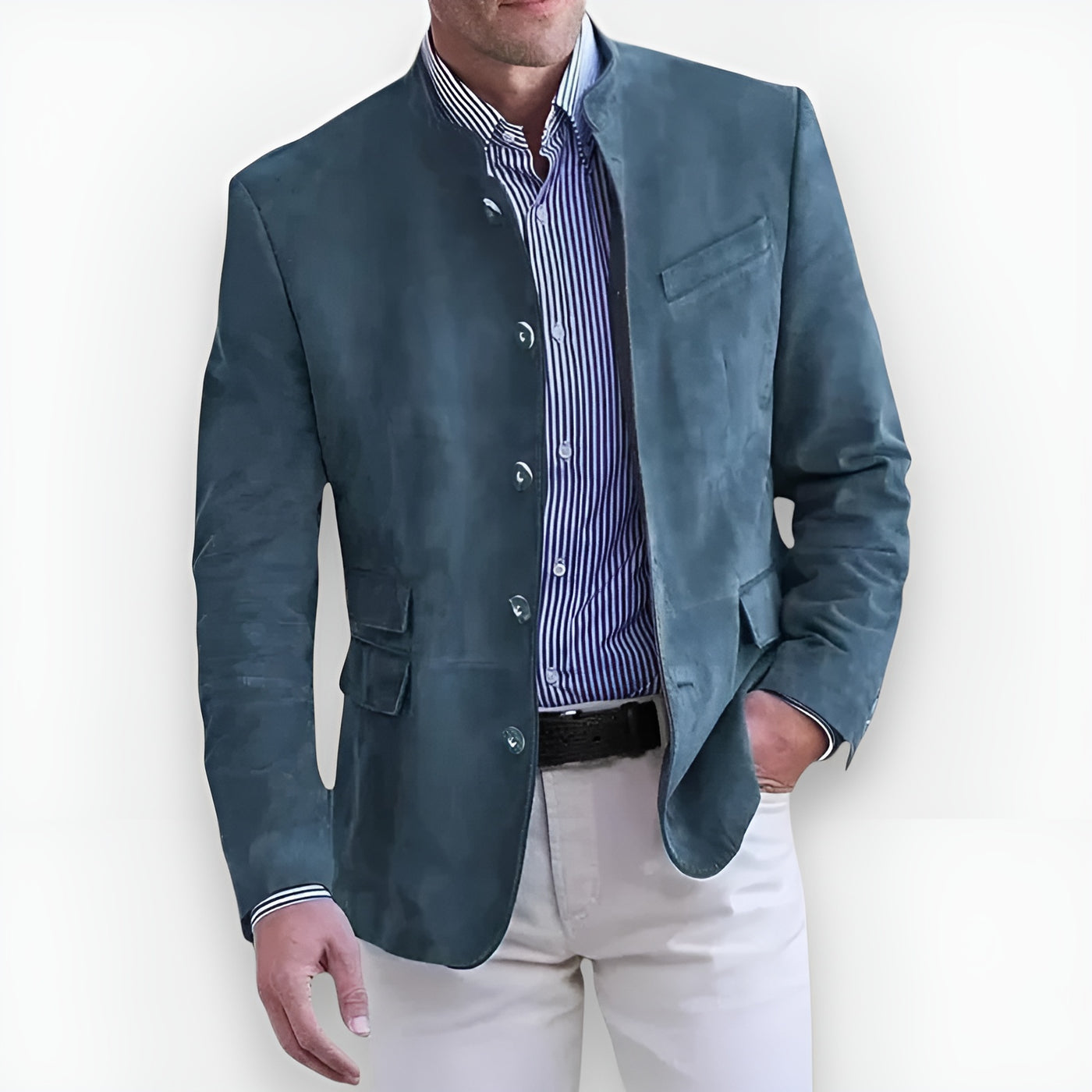 Martín™ | Chaqueta de Ante para un Estilo Sofisticado y Atemporal