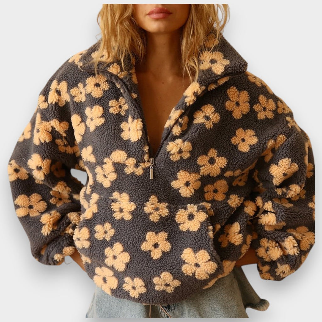 Mirella™ | Sudadera de Felpa con Estilo Floral Boho
