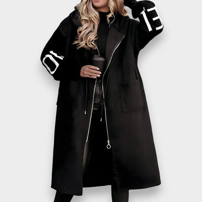 Noelia™ | Chaqueta con Mangas de Punto y Capucha para un Estilo Sofisticado y Femenino