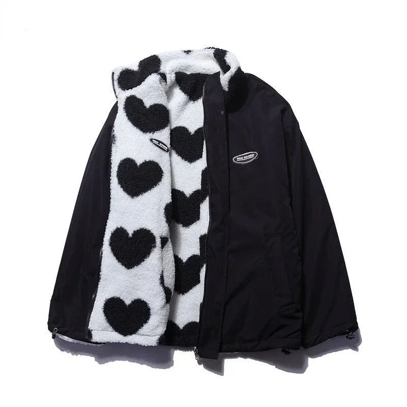 Daniela™ | Chaqueta Reversible con Diseño de Corazones para Estilo y Comodidad Diaria