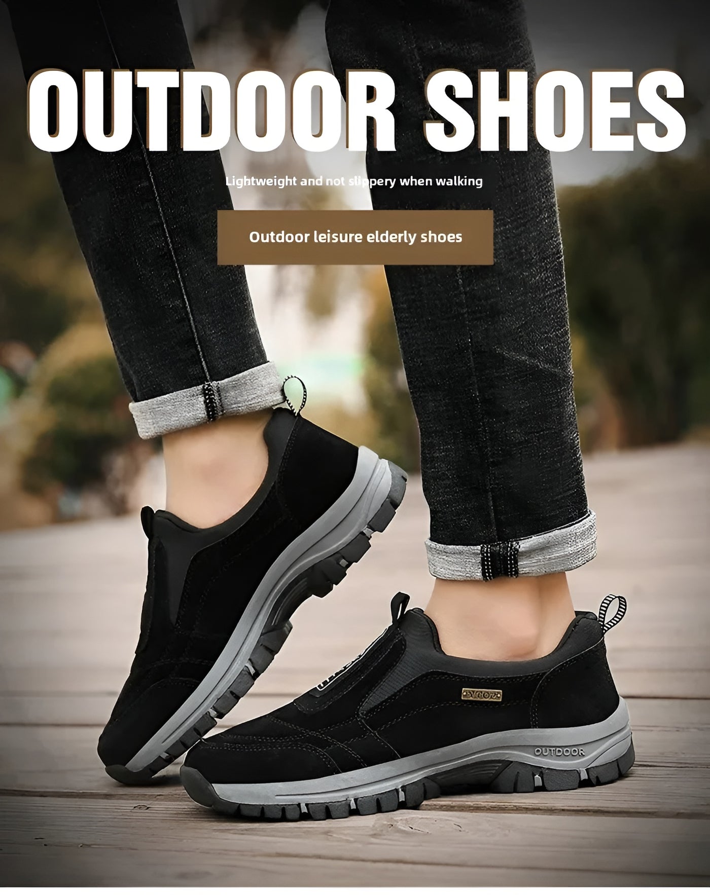 Tomás™ | Zapatos Ortopédicos de Senderismo para Hombres Activos