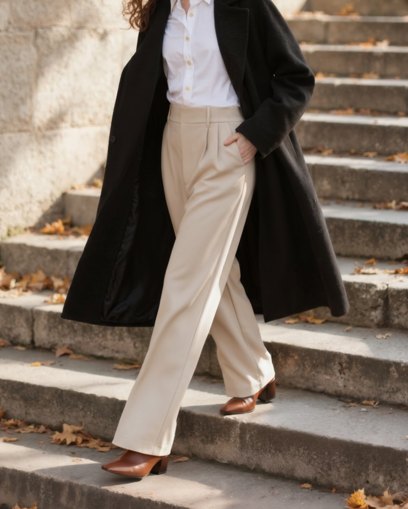 Isabela™ | Pantalones de Pierna Ancha para Elegancia Profesional