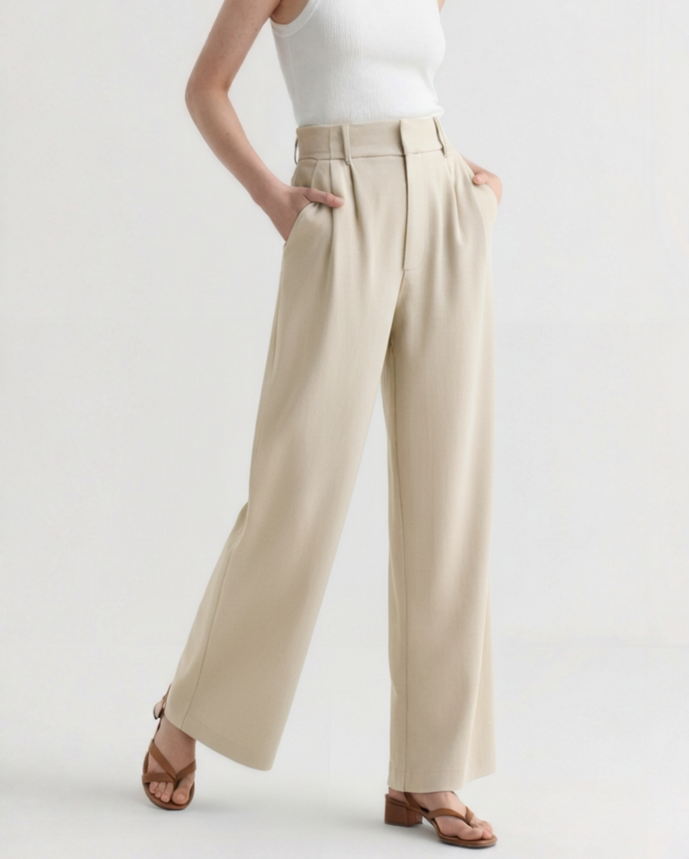 Isabela™ | Pantalones de Pierna Ancha para Elegancia Profesional