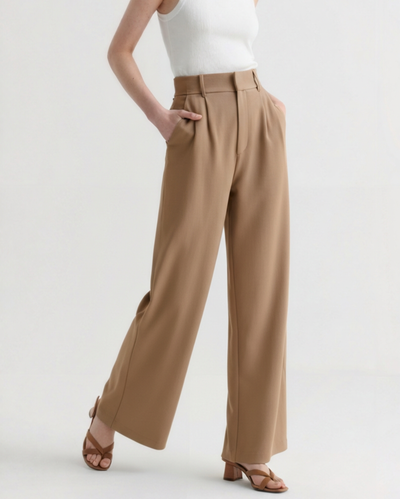Isabela™ | Pantalones de Pierna Ancha para Elegancia Profesional