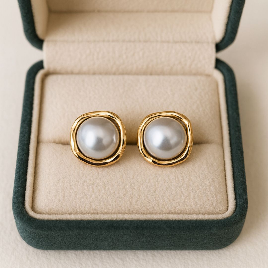 Giulia™ | Pendientes Vintage Elegantes con Perlas