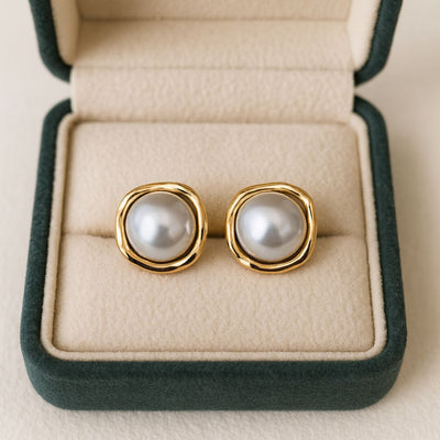 Giulia™ | Pendientes Vintage Elegantes con Perlas