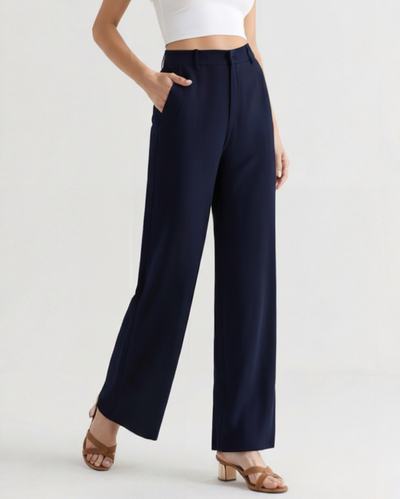 Isabela™ | Pantalones de Pierna Ancha para Elegancia Profesional