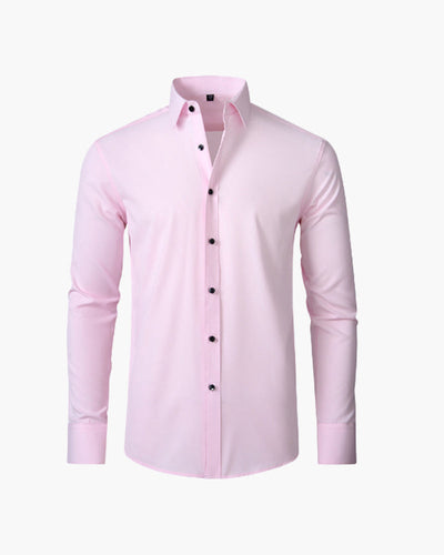 Andrés™ | Camisa de Manga Larga de Algodón Premium para Elegancia Clásica